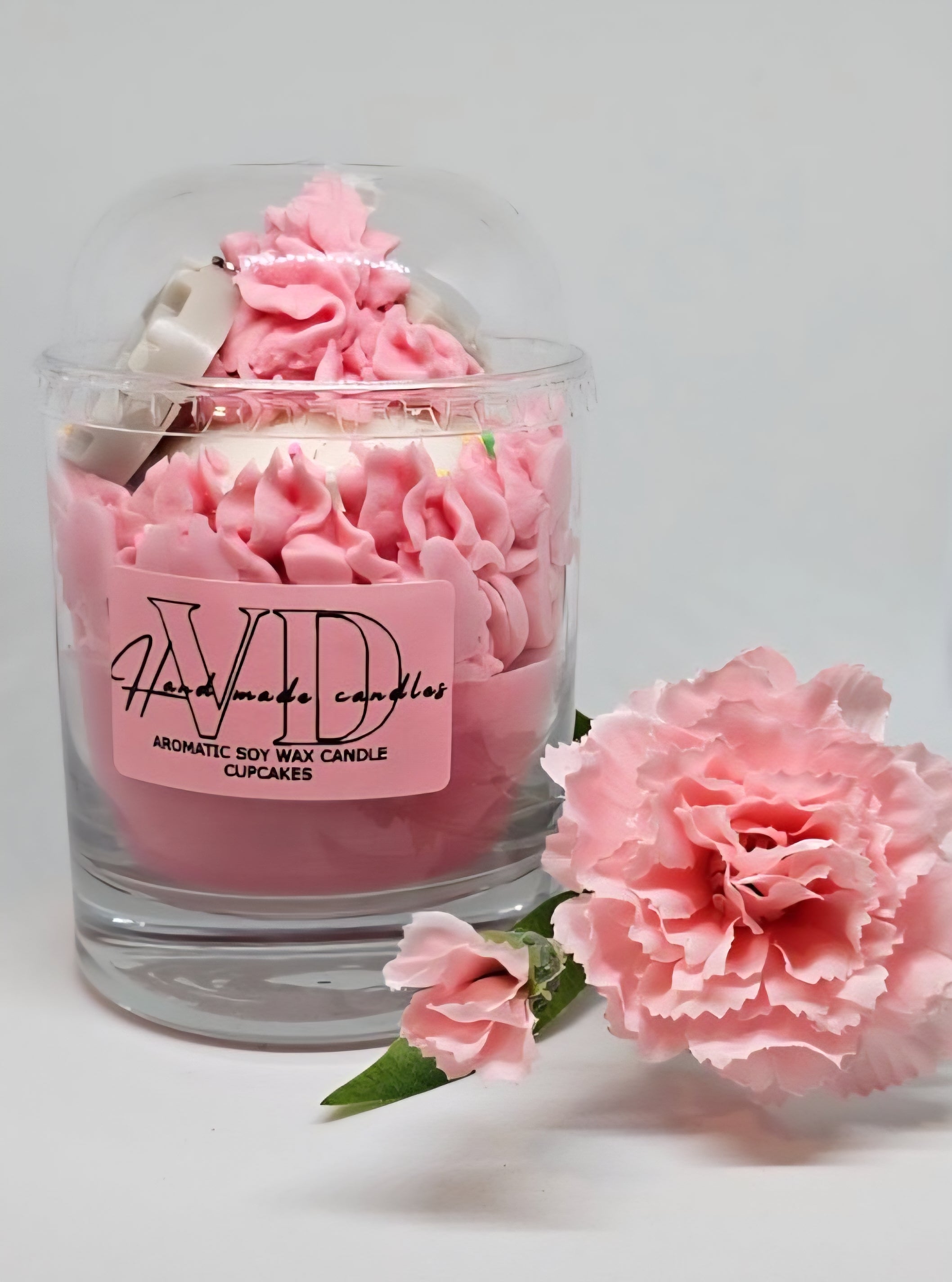 DEKORATYVINĖ  KVAPIOJI ŽVAKĖ CUPCAKES (240 g)